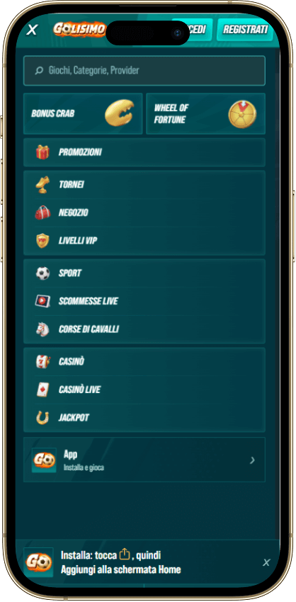Golisimo Casino Mobile